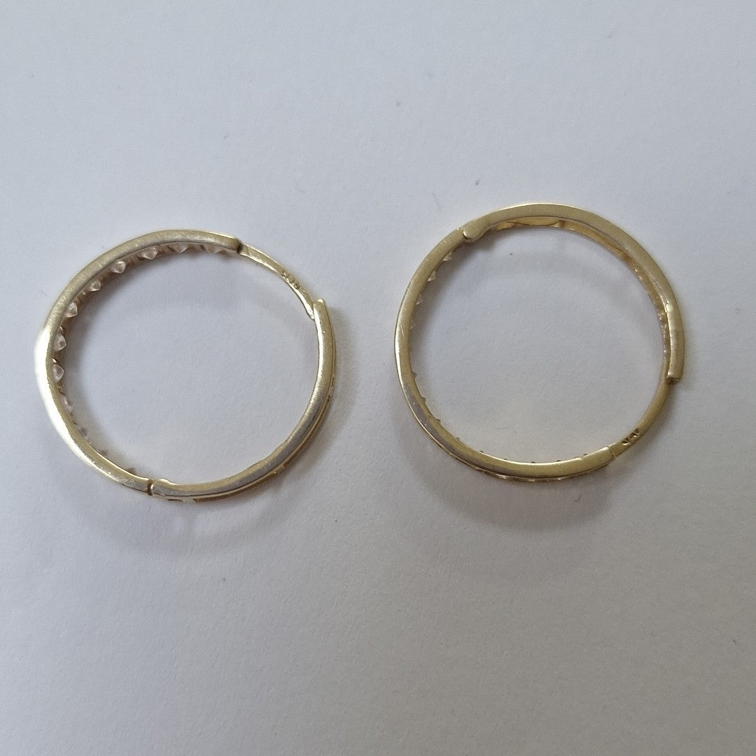 ARRACADAS PAR ORO 10 K 2.4 GRMS (SEMINUEVO)