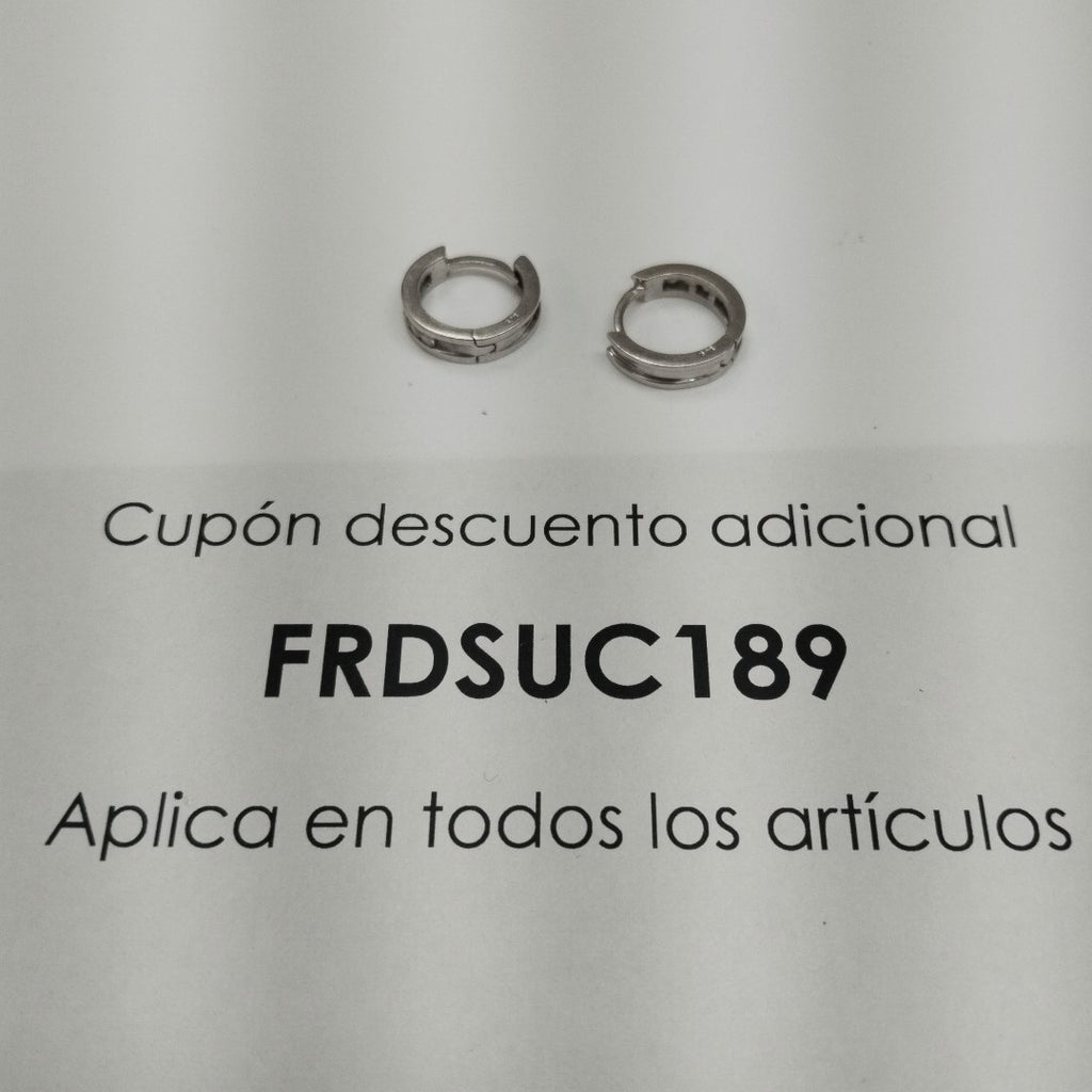 ARRACADAS PAR ORO 14 K 3.6 GRMS (SEMINUEVO)