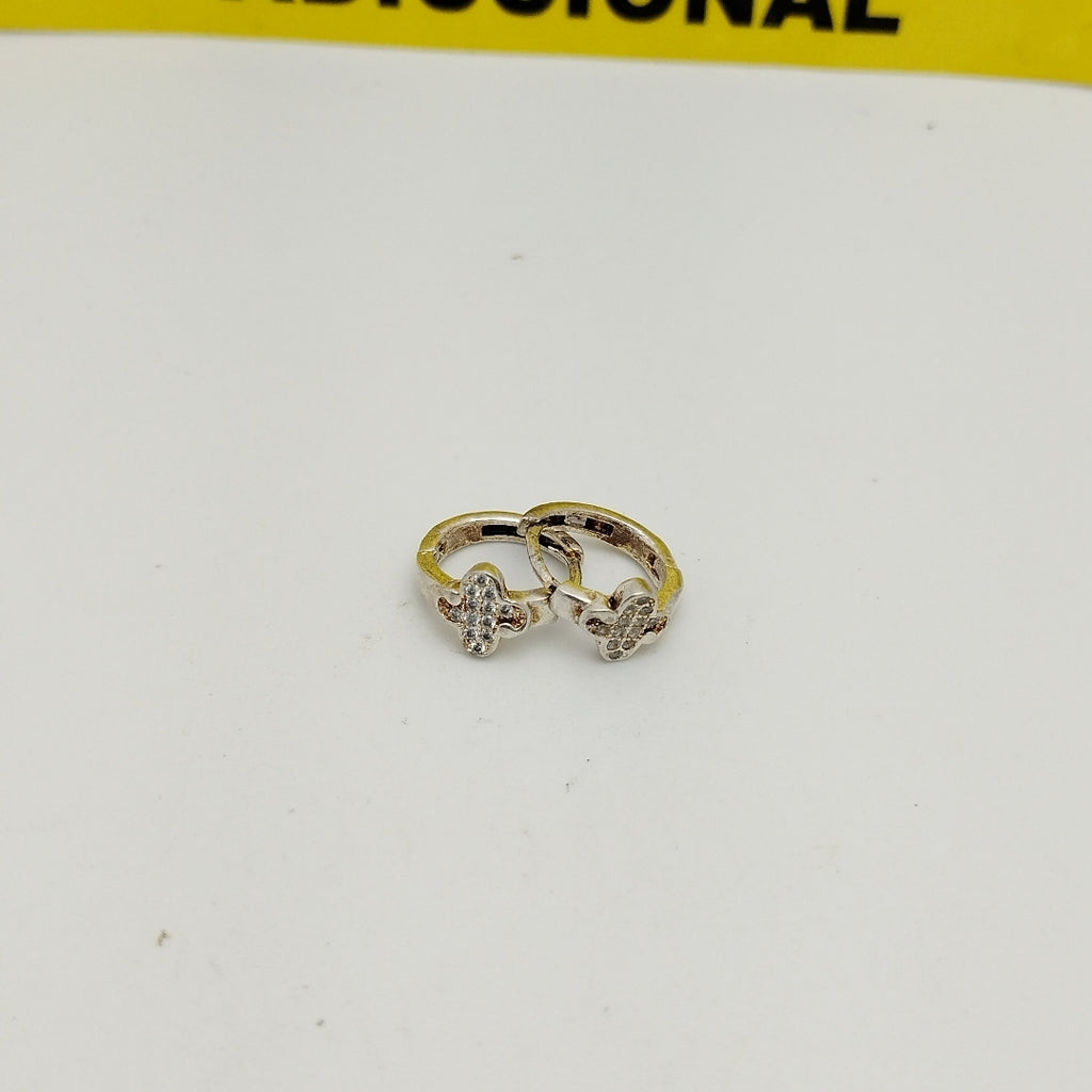ARRACADAS C/CIRCONIAS PLATA .925 1.8 GR (NUEVO)