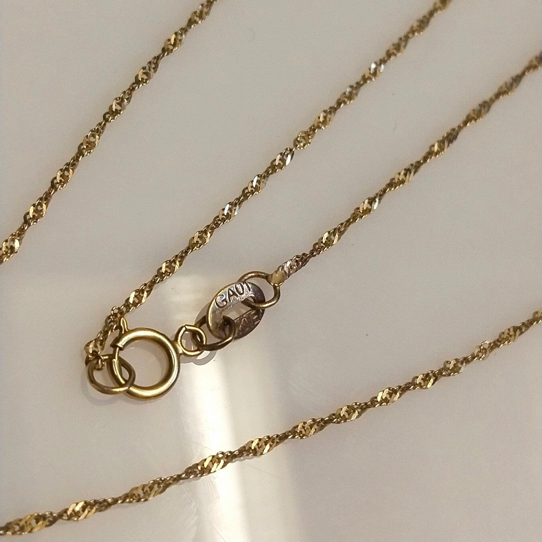CADENA ORO 10 K 1.3 GRMS (SEMINUEVO)