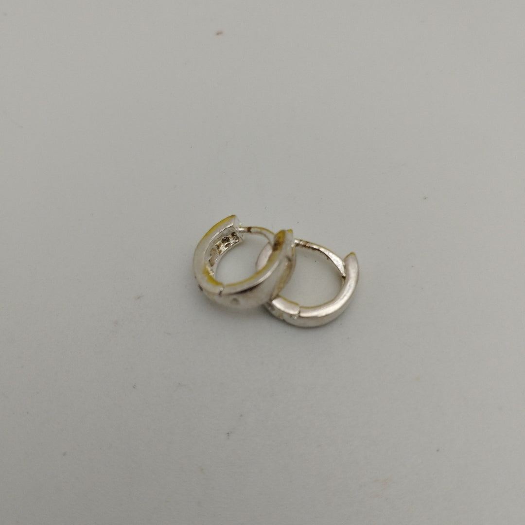 ARRACADAS C/CIRCONIAS PLATA .925 2.5 GR (NUEVO)