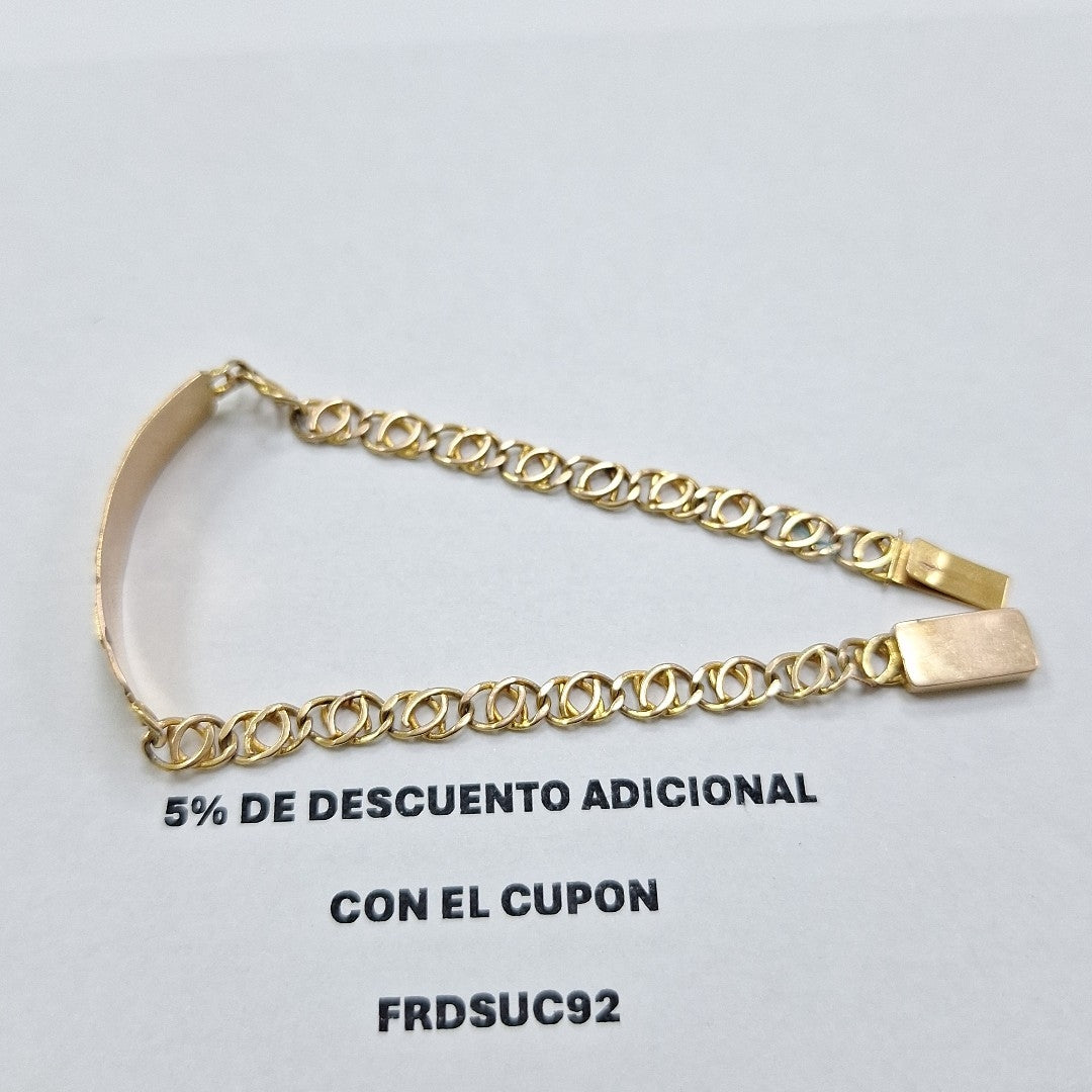 ESCLAVA ORO 10 K 4.9 GRMS (SEMINUEVO)