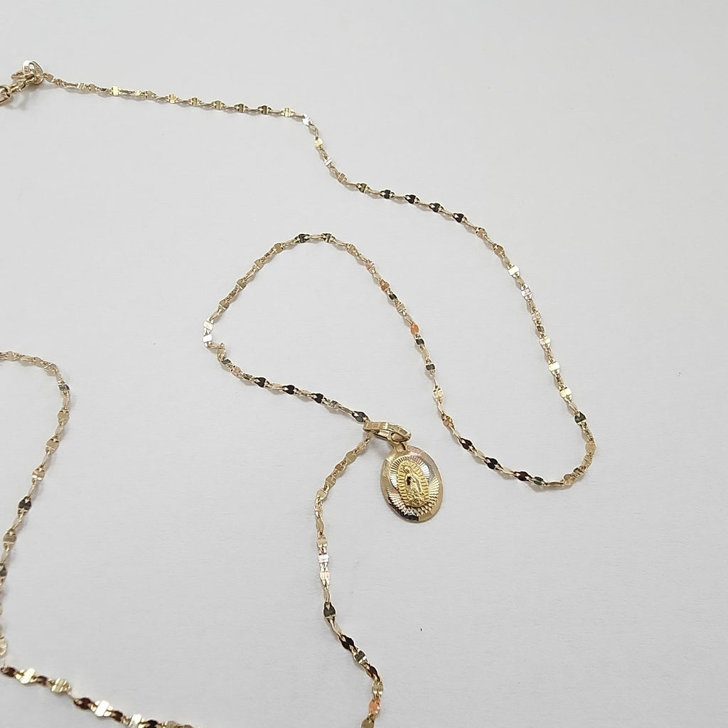 CADENA, DIJE ORO 10 K 1.3 GRMS (SEMINUEVO)