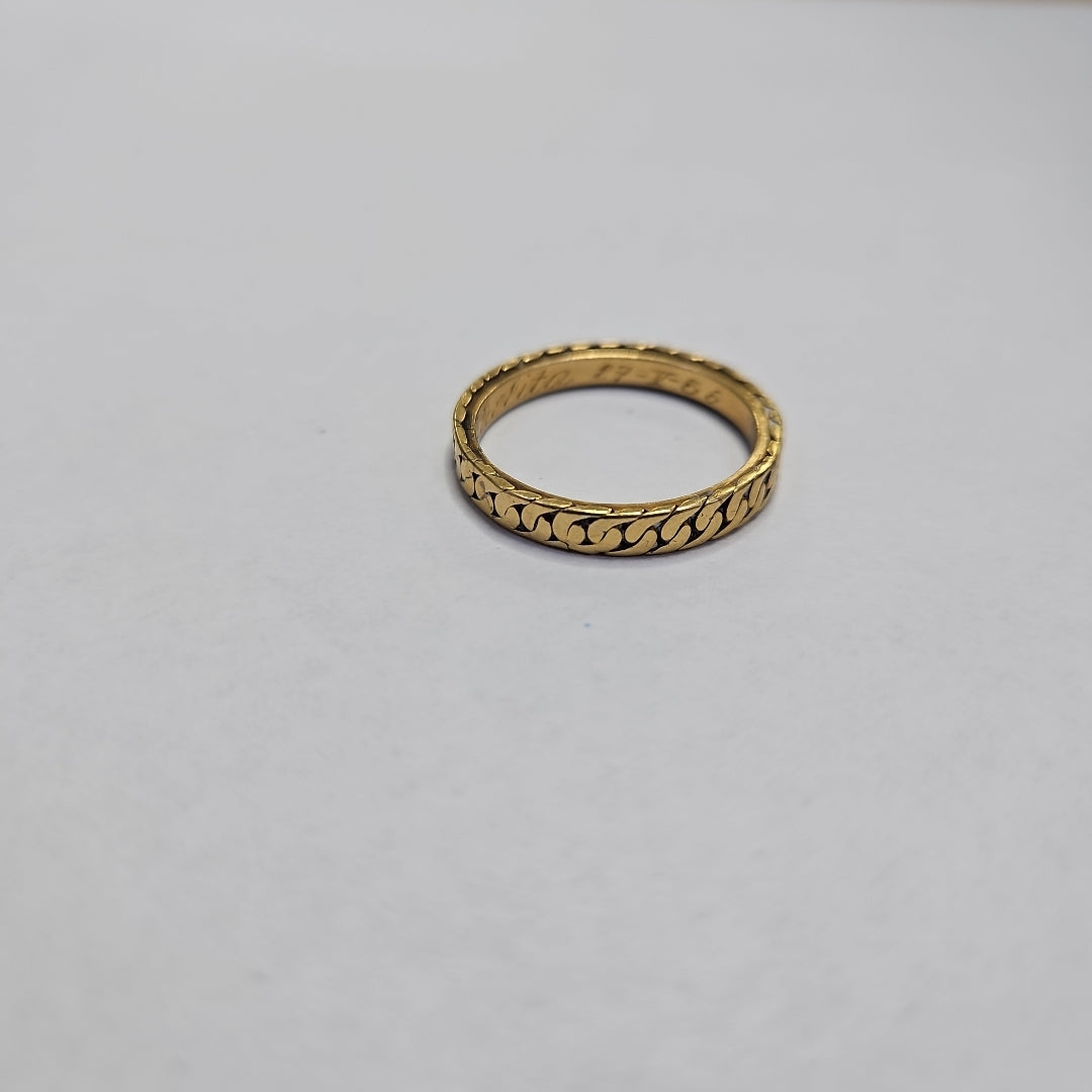 ARGOLLA ORO 14 K 5,40 GRMS (SEMINUEVO)