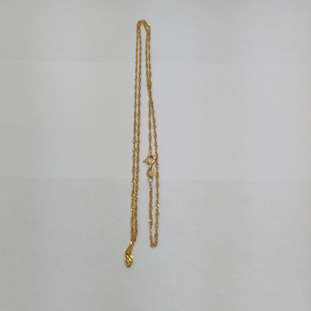 CADENA ORO 18 K 2.6 GRMS (SEMINUEVO)
