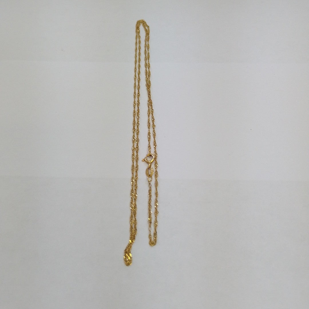 CADENA ORO 18 K 2.6 GRMS (SEMINUEVO)