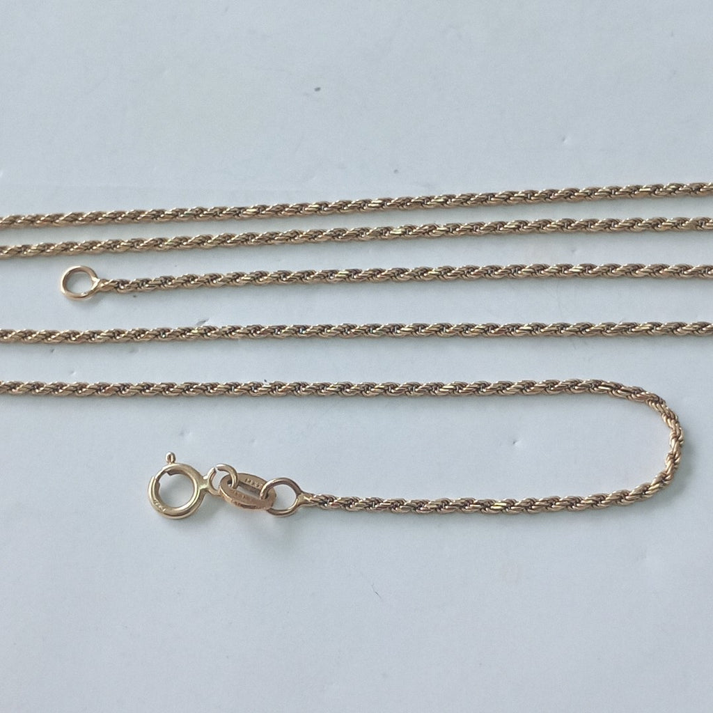CADENA ORO 14 K 3,40 GRMS (SEMINUEVO)