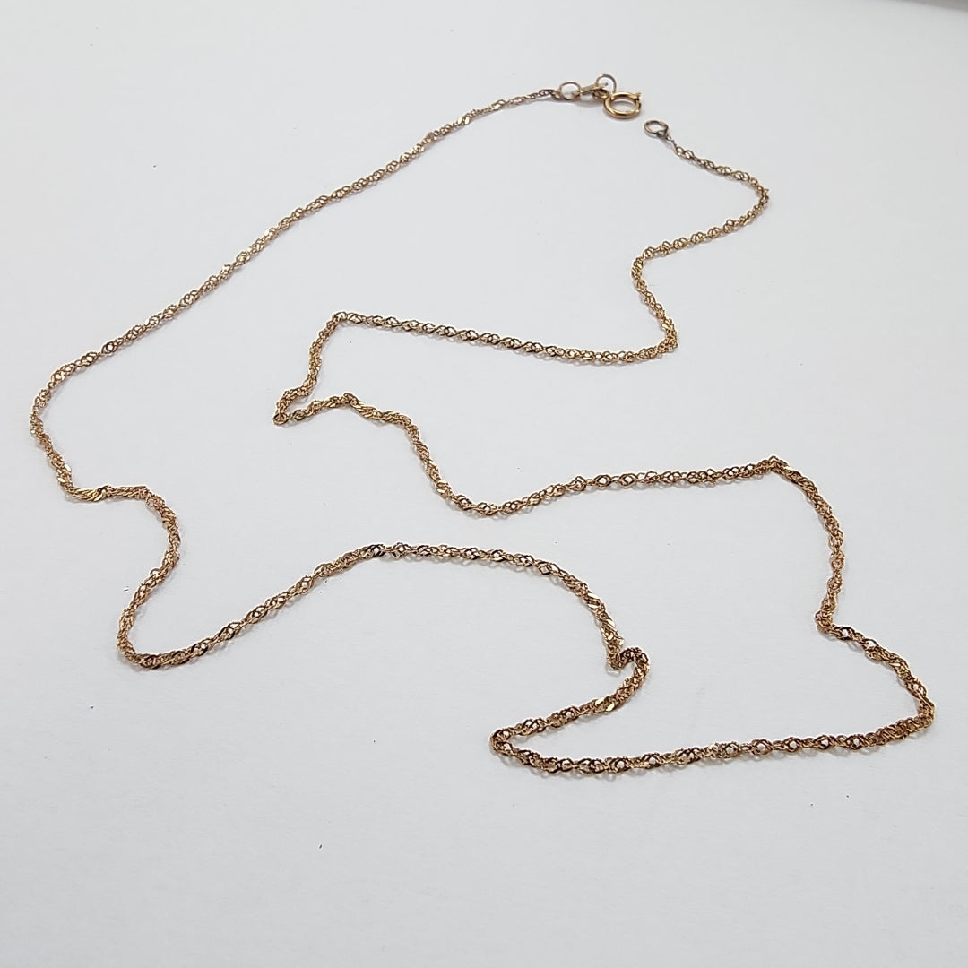 CADENA ORO 10 K 1.1 GRMS (SEMINUEVO)