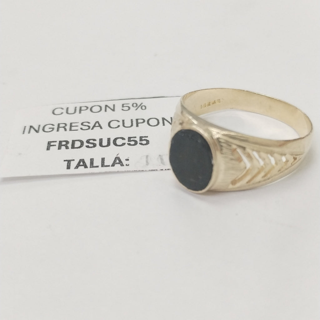 ANILLO ORO 14 K 4.3 GRMS (SEMINUEVO)