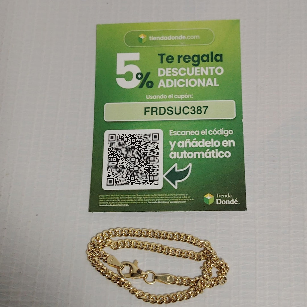PULSERA ORO 14 K 2,10 GRMS (SEMINUEVO)