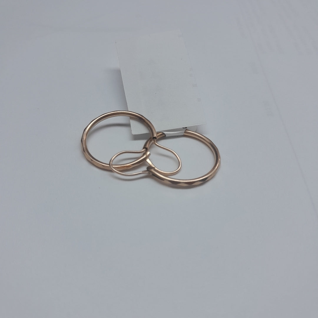 ARRACADAS PAR ORO 8 K 1.4 GRMS (SEMINUEVO)