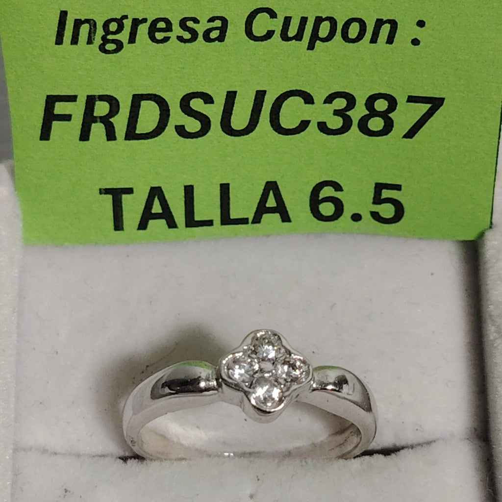 ANILLITO ORO BLANCO 10 K 3,00 GRMS (SEMINUEVO)