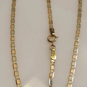 CADENA ORO COMBINADO 10 K 2.6 GRMS (SEMINUEVO)