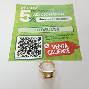 ANILLO ORO 18 K 4,60 GRMS (SEMINUEVO)
