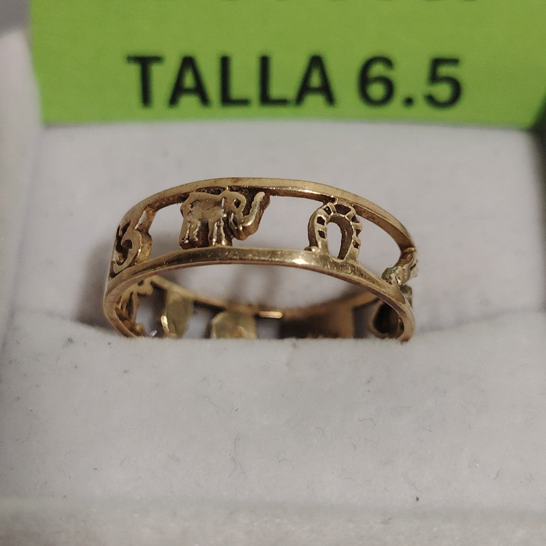 ARGOLLA DE LA SUERTE ORO 14 K 1,90 GRMS (SEMINUEVO)