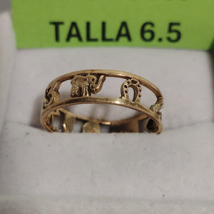 ARGOLLA DE LA SUERTE ORO 14 K 1,90 GRMS (SEMINUEVO)