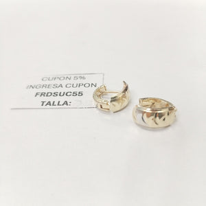 ARETES PAR ORO 14 K 2.2 GRMS (SEMINUEVO)