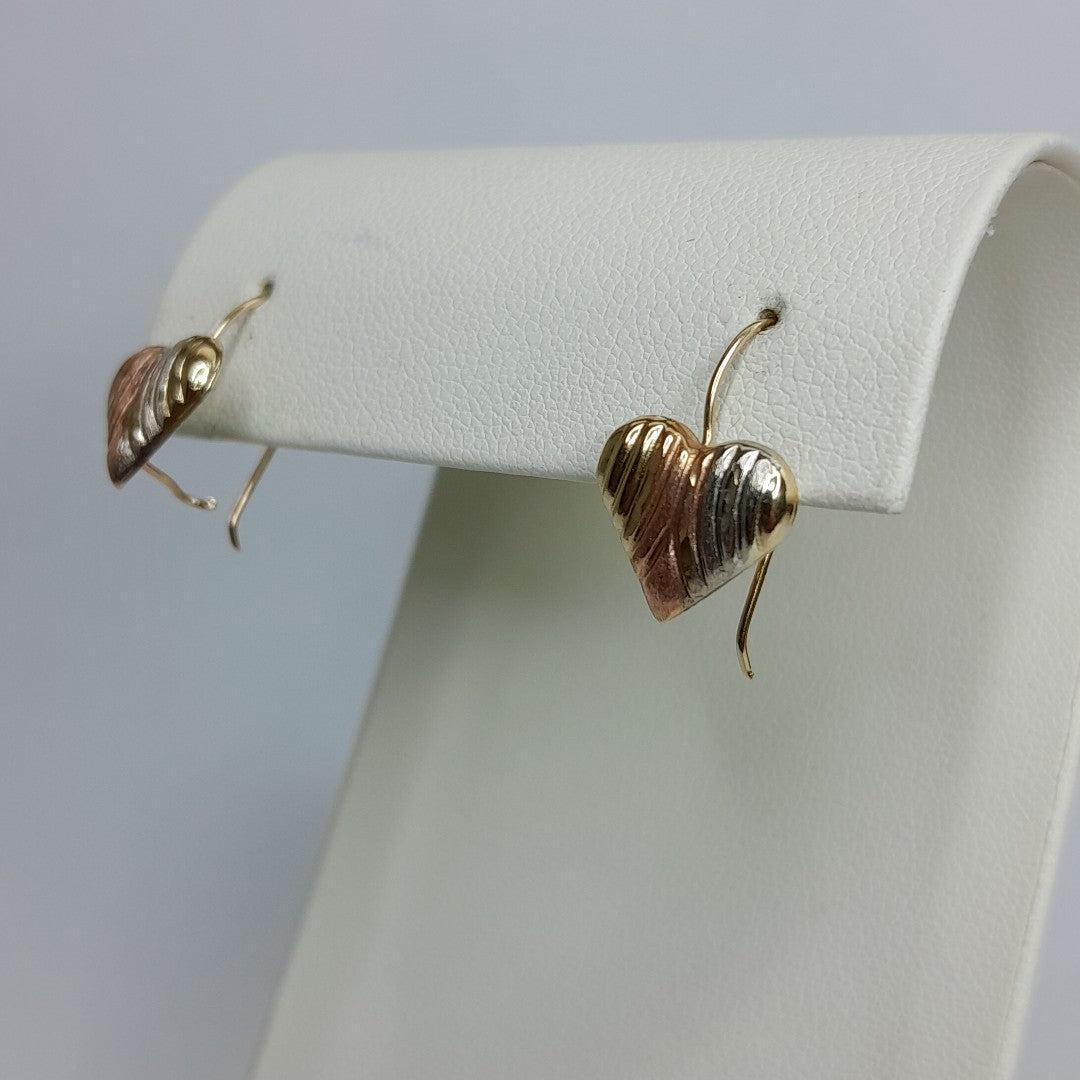 ARETES PAR ORO 10 K 0.7 GRMS (SEMINUEVO)