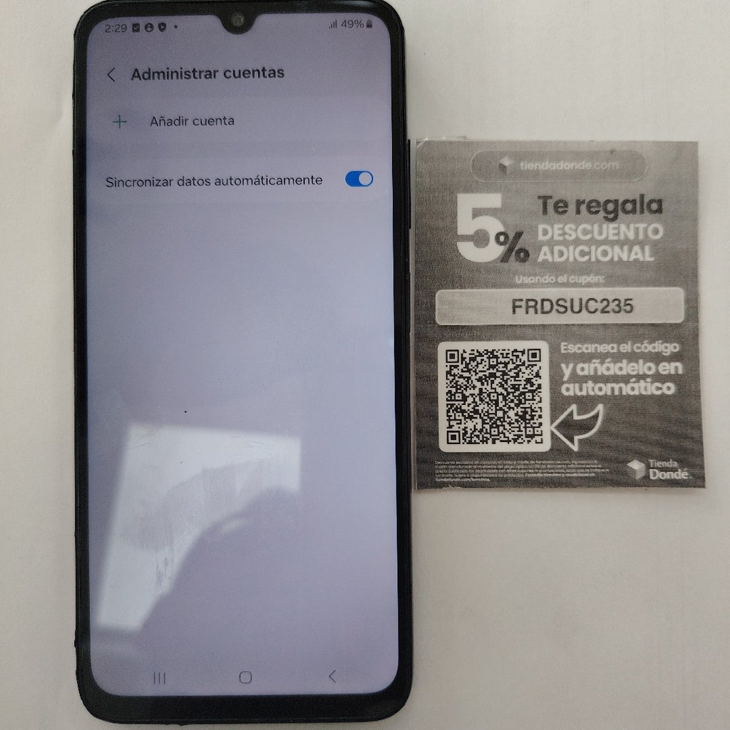 CELULAR SAMSUNG GALAXY A05S SM-A057M (2023) 64 GB 4 GB RAM (SEMINUEVO)
