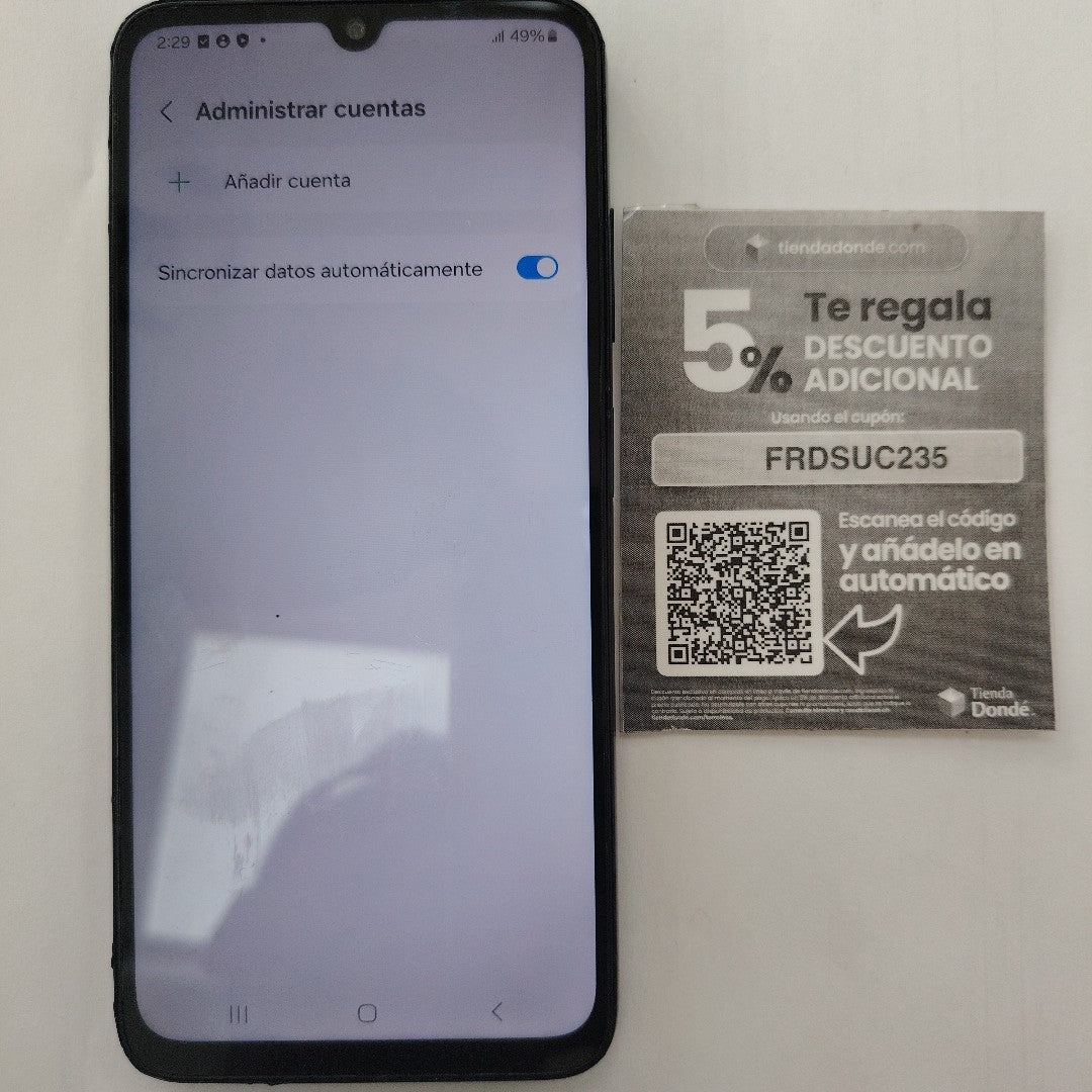 CELULAR SAMSUNG GALAXY A05S SM-A057M (2023) 64 GB 4 GB RAM (SEMINUEVO)