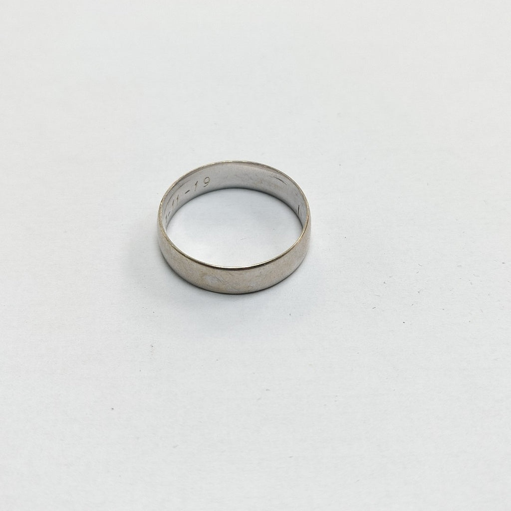 ARGOLLA ORO BLANCO 14 K 2.8 GRMS (SEMINUEVO)
