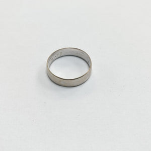 ARGOLLA ORO BLANCO 14 K 2.8 GRMS (SEMINUEVO)