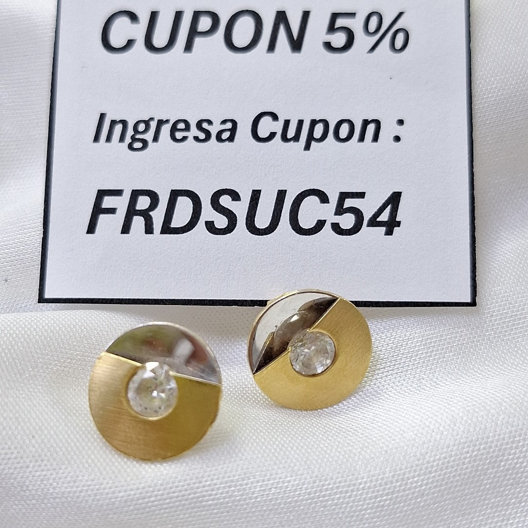ARETES PAR ORO 10 K 2.7 GRMS (SEMINUEVO)