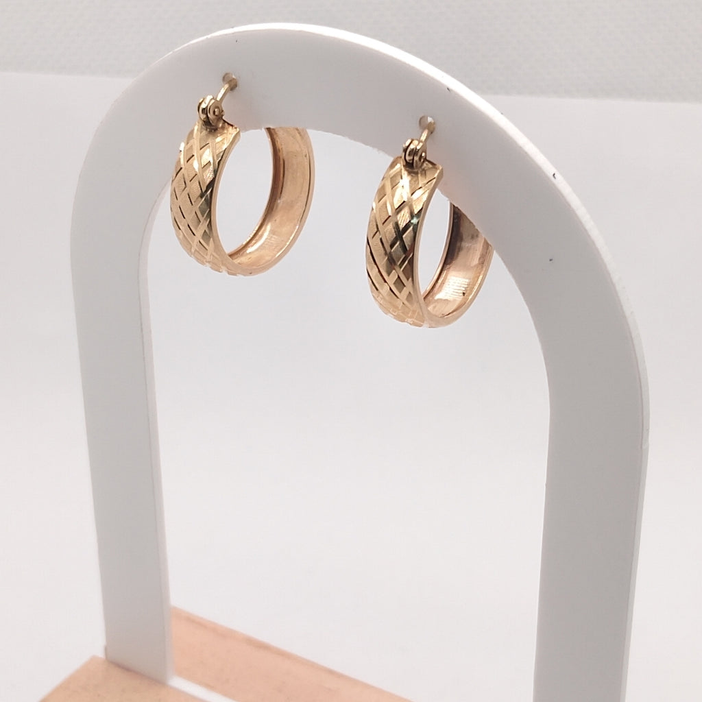 ARRACADAS PAR ORO 8 K 2,50 GRMS (SEMINUEVO)