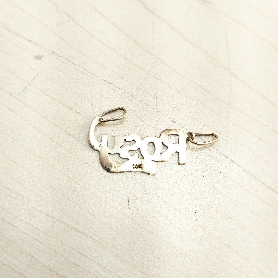 DIJE ORO 14 K 1.1 GRMS (SEMINUEVO)