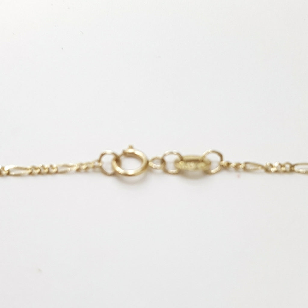 CADENAS TEJIDO 3X1 ORO 14K 55 CM 2.6 GR (NUEVO)