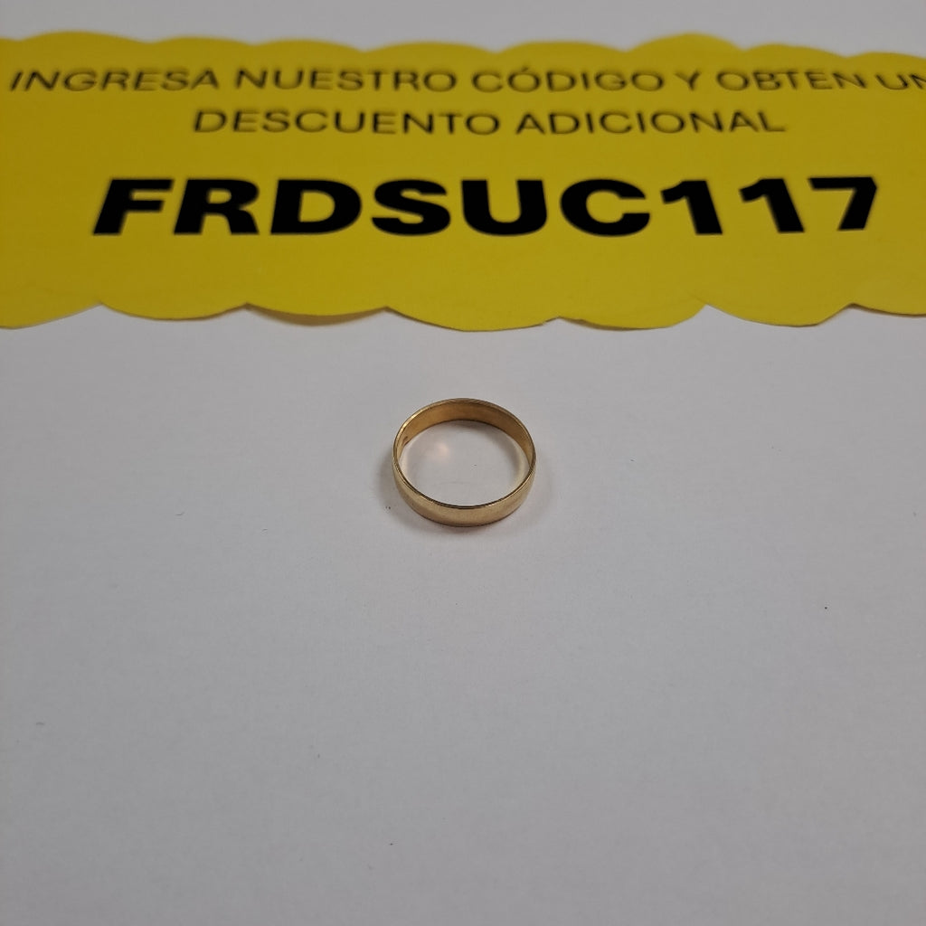 ARGOLLA ORO 10 K 1.7 GRMS (SEMINUEVO)