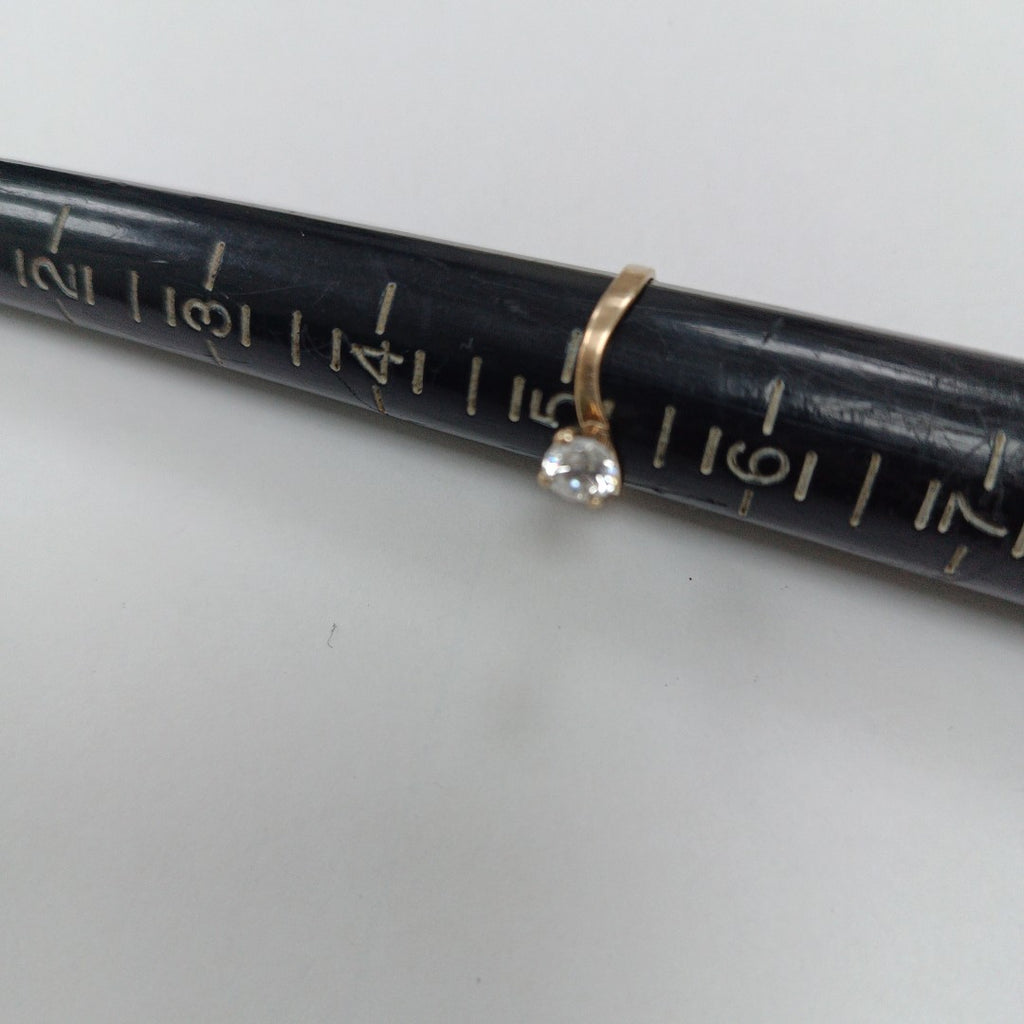 SOLITARIO ORO 14 K 1.3 GRMS (SEMINUEVO)
