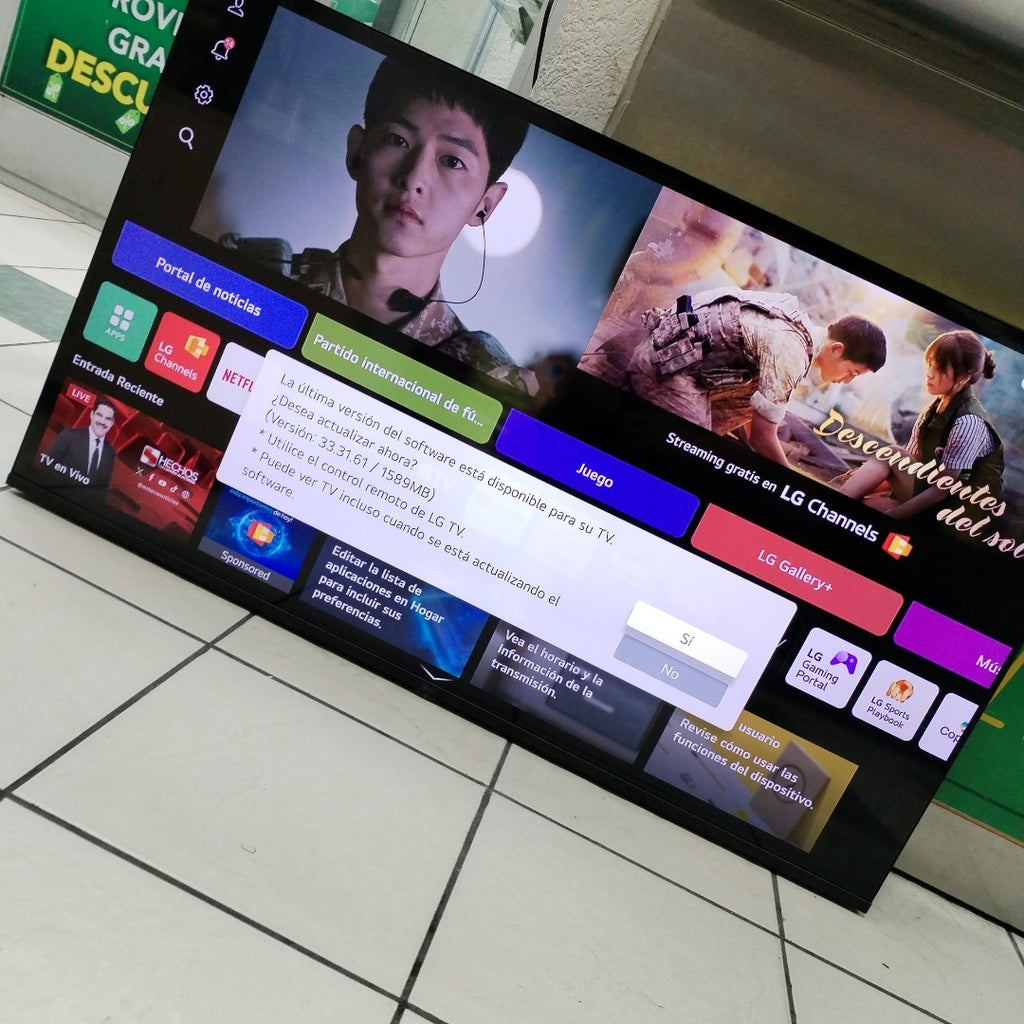 PANTALLA LG 50UT7570PUB (2024) 50" LED 4K (SEMINUEVO)