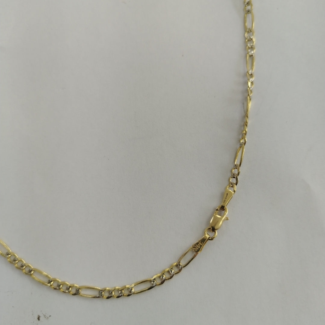 CADENA TEJIDO 3X1 9.1G 60 CM (NUEVO)