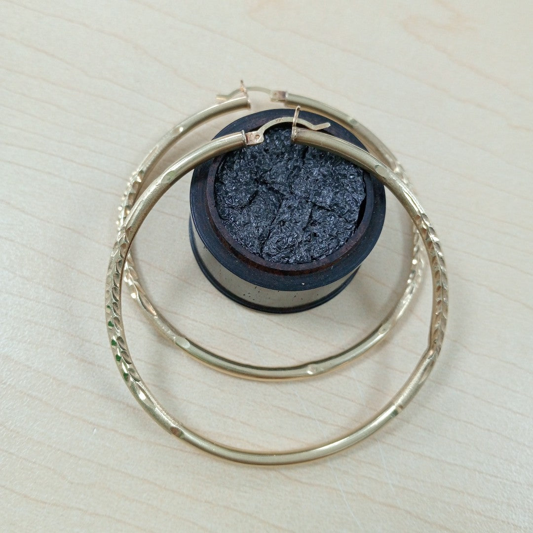 ARRACADAS PAR ORO 14 K 7,70 GRMS (SEMINUEVO)