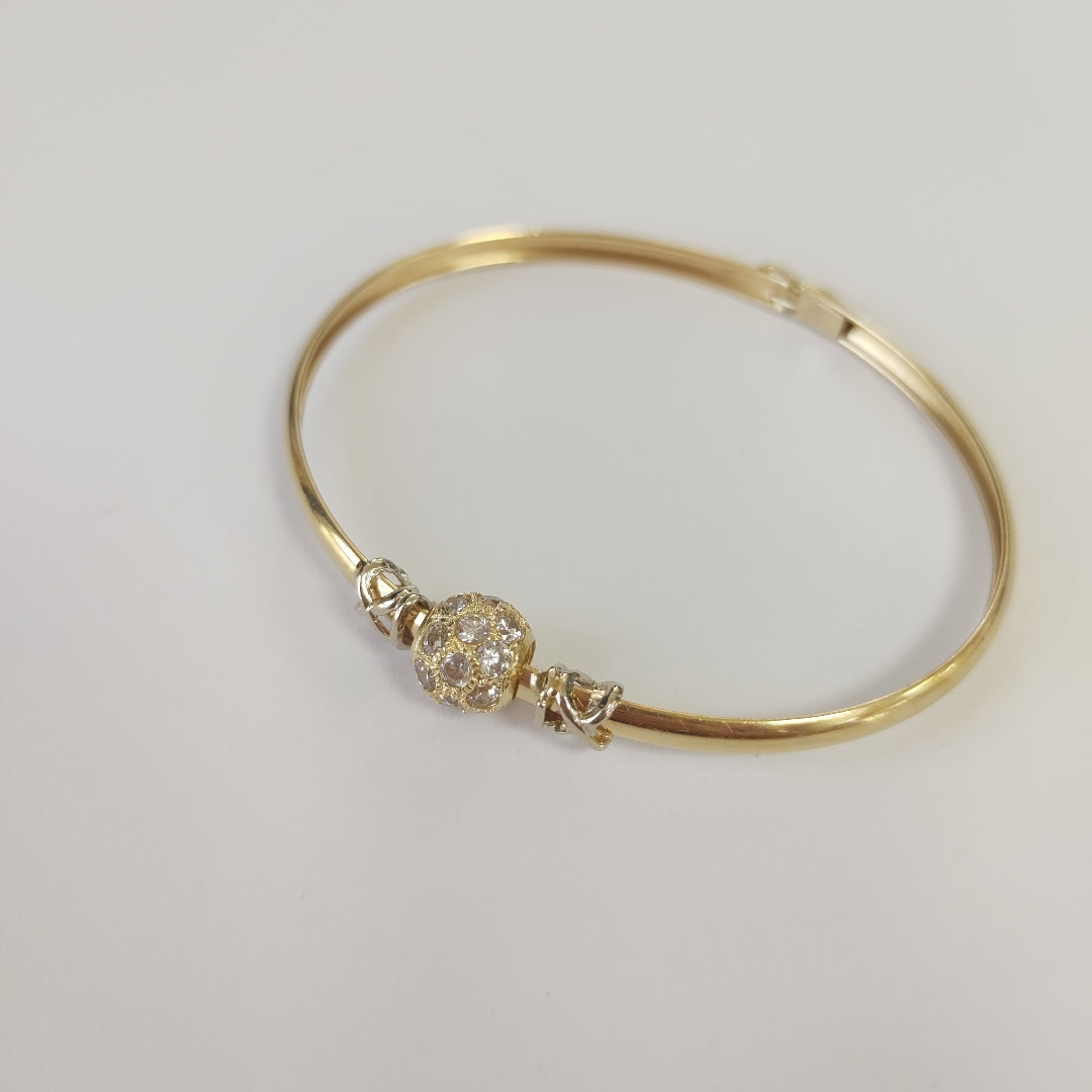 PULSERA RIGIDA ORO 14 K 5,70 GRMS (SEMINUEVO)