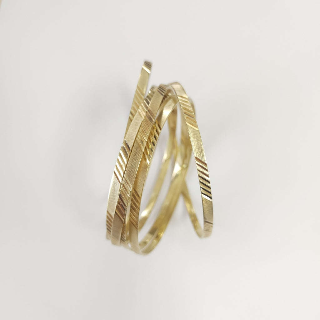 SEMANARIO DE PULSERAS ORO 10 K 37,20 GRMS (SEMINUEVO)