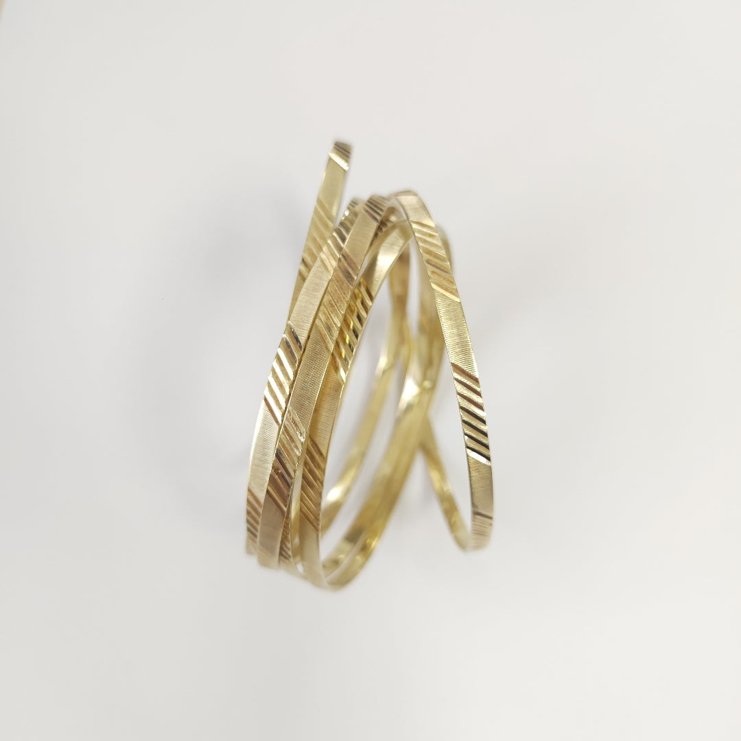 SEMANARIO DE PULSERAS ORO 10 K 37,20 GRMS (SEMINUEVO)