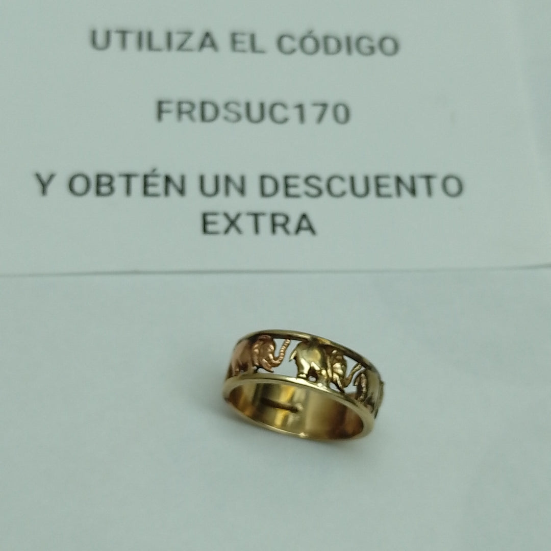 ANILLO ORO 10 K 4 GRMS (SEMINUEVO)