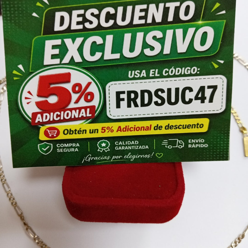 CADENA, DIJE ORO 8 K 9.6 GRMS (SEMINUEVO)