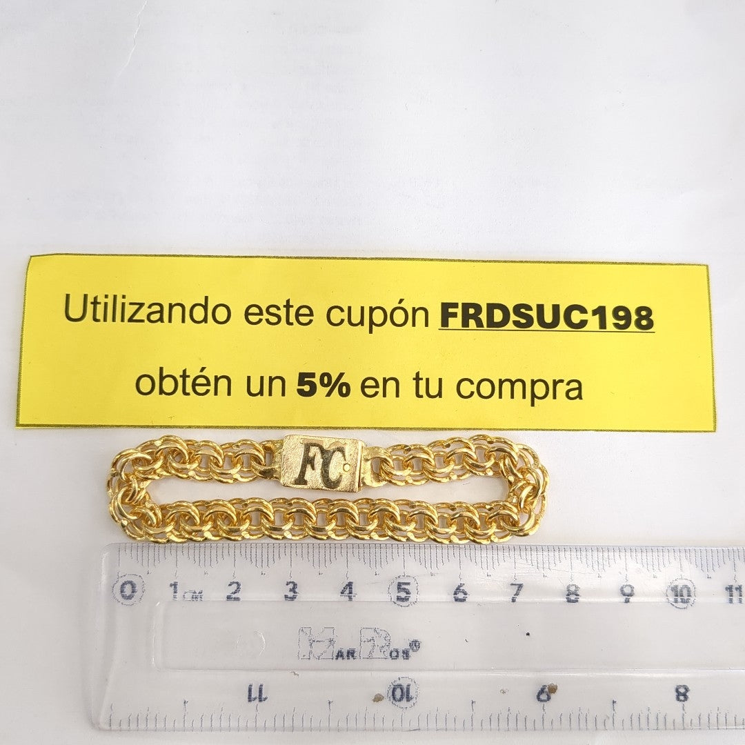PULSERA ORO 8 K 17.8 GRMS (SEMINUEVO)