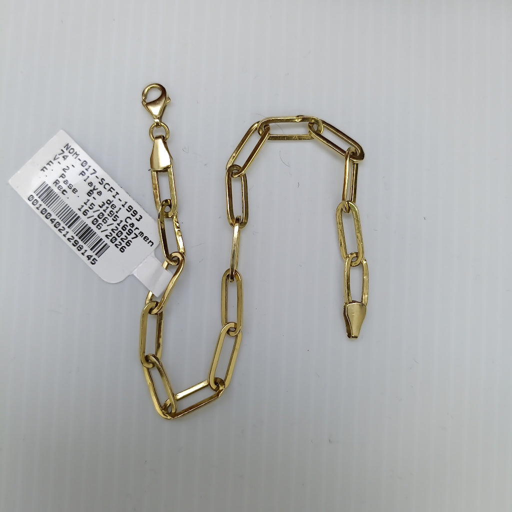 PULSERA ORO 14 K 2.9 GRMS (SEMINUEVO)