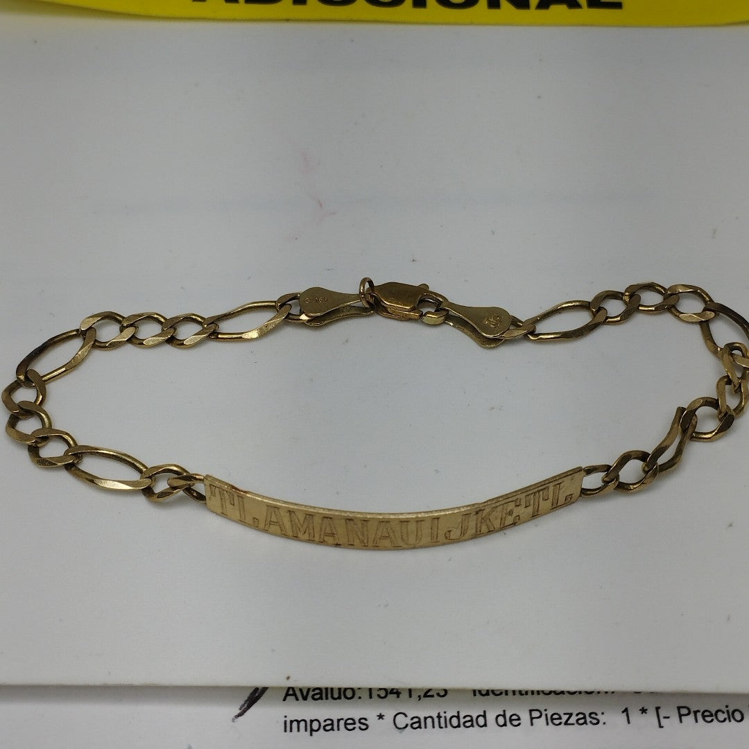 ESCLAVA ORO 10 K 7.9 GRMS (SEMINUEVO)