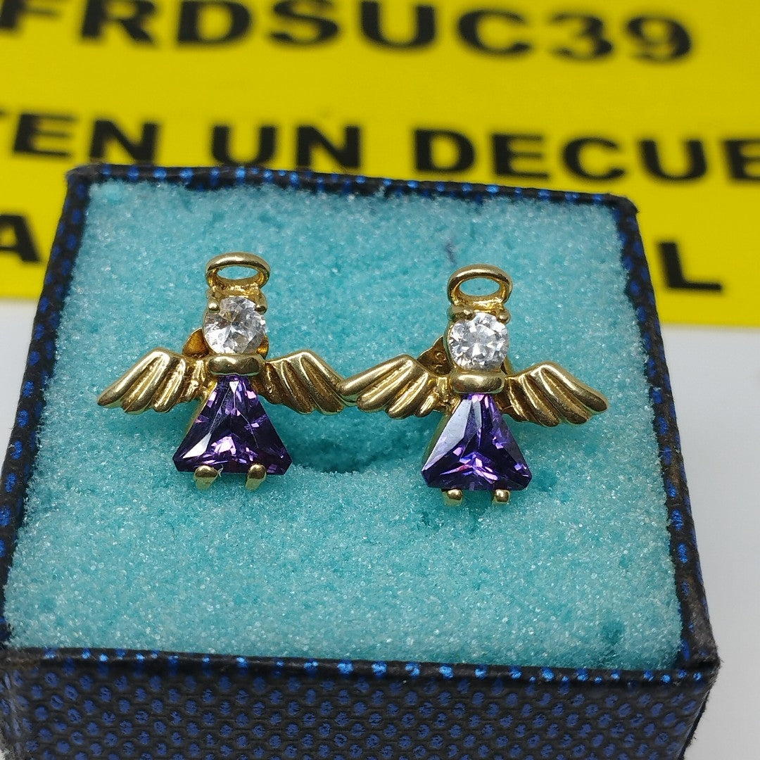 ARETES PAR ORO 10 K 2.8 GRMS (SEMINUEVO)