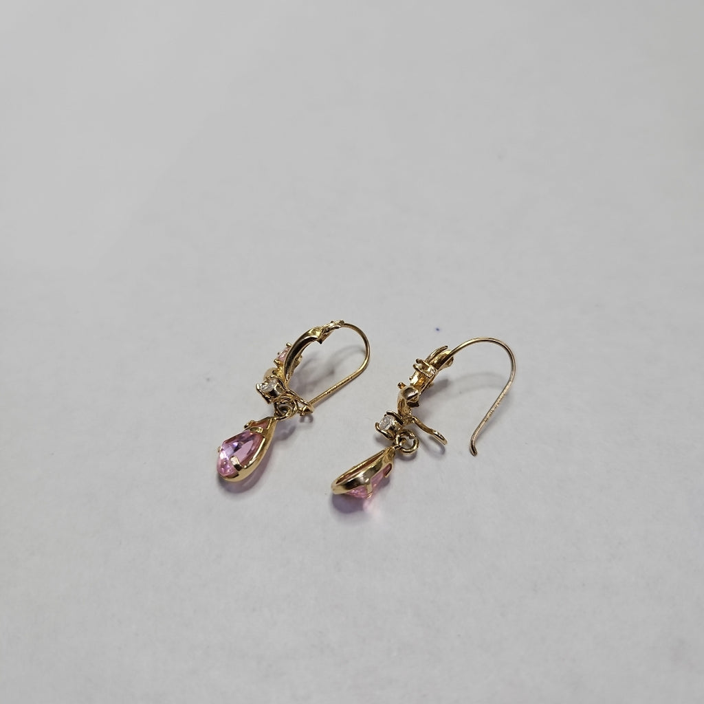 ARETES PAR ORO 14 K 2.7 GRMS (SEMINUEVO)