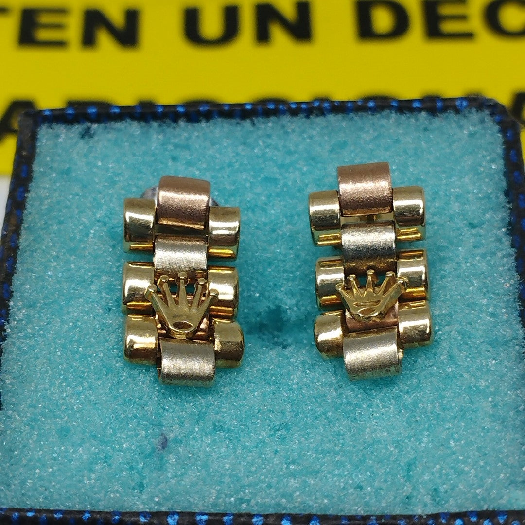 ARETES PAR ORO 14 K 4 GRMS (SEMINUEVO)