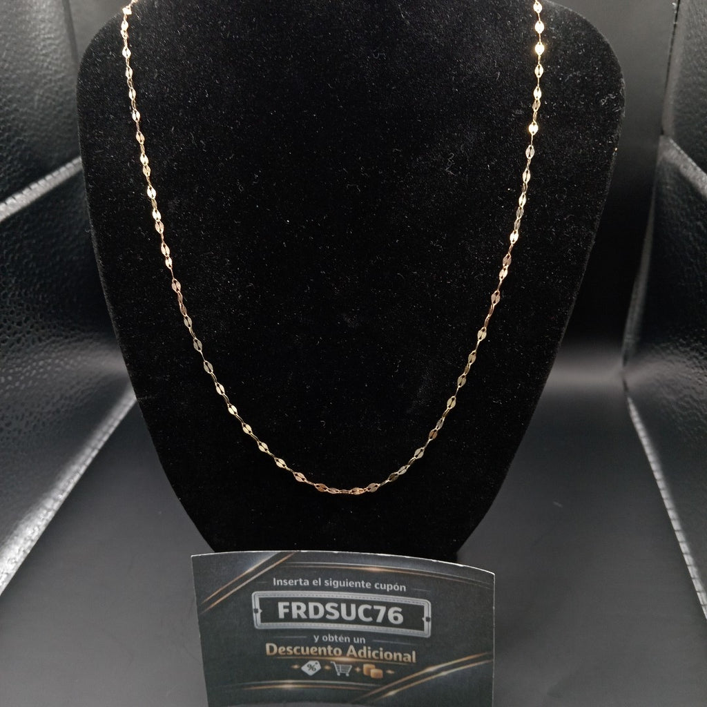 CADENA ORO, ORO COMBINADO 10 K 1 GRMS (SEMINUEVO)