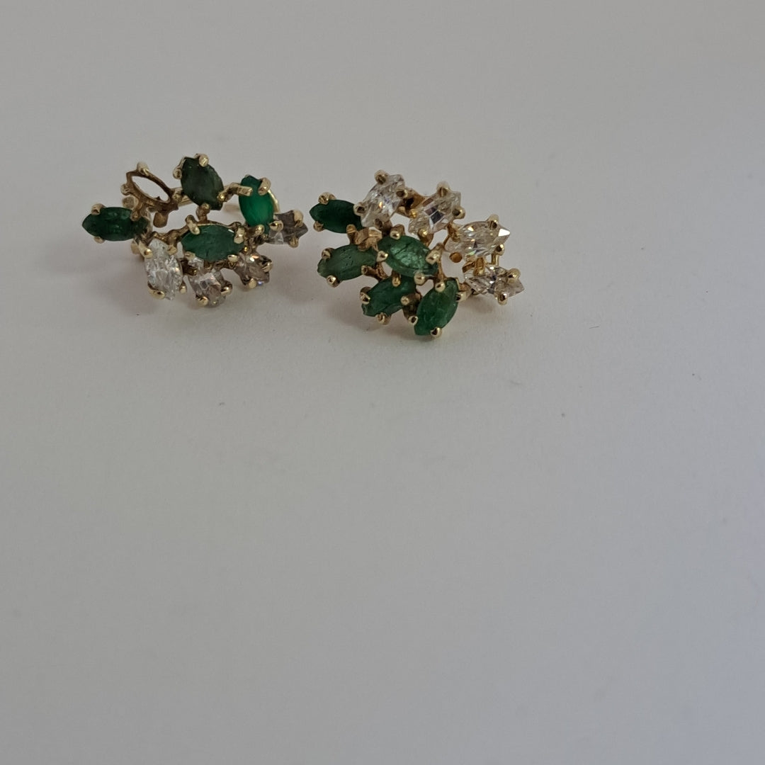 ARETES PAR ORO 8 K 6.3 GRMS (SEMINUEVO)