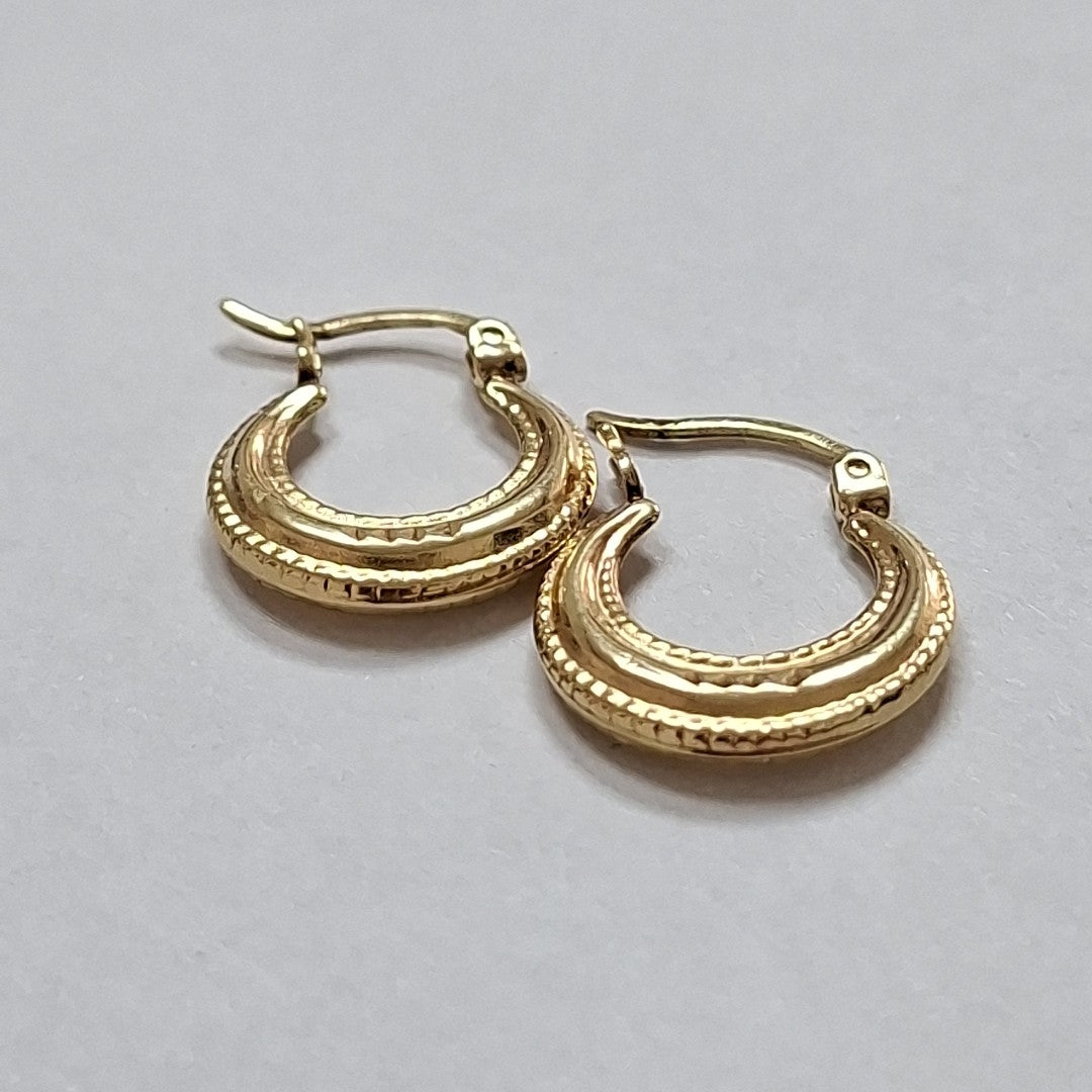 ARETES PAR ORO 10 K 1.2 GRMS (SEMINUEVO)