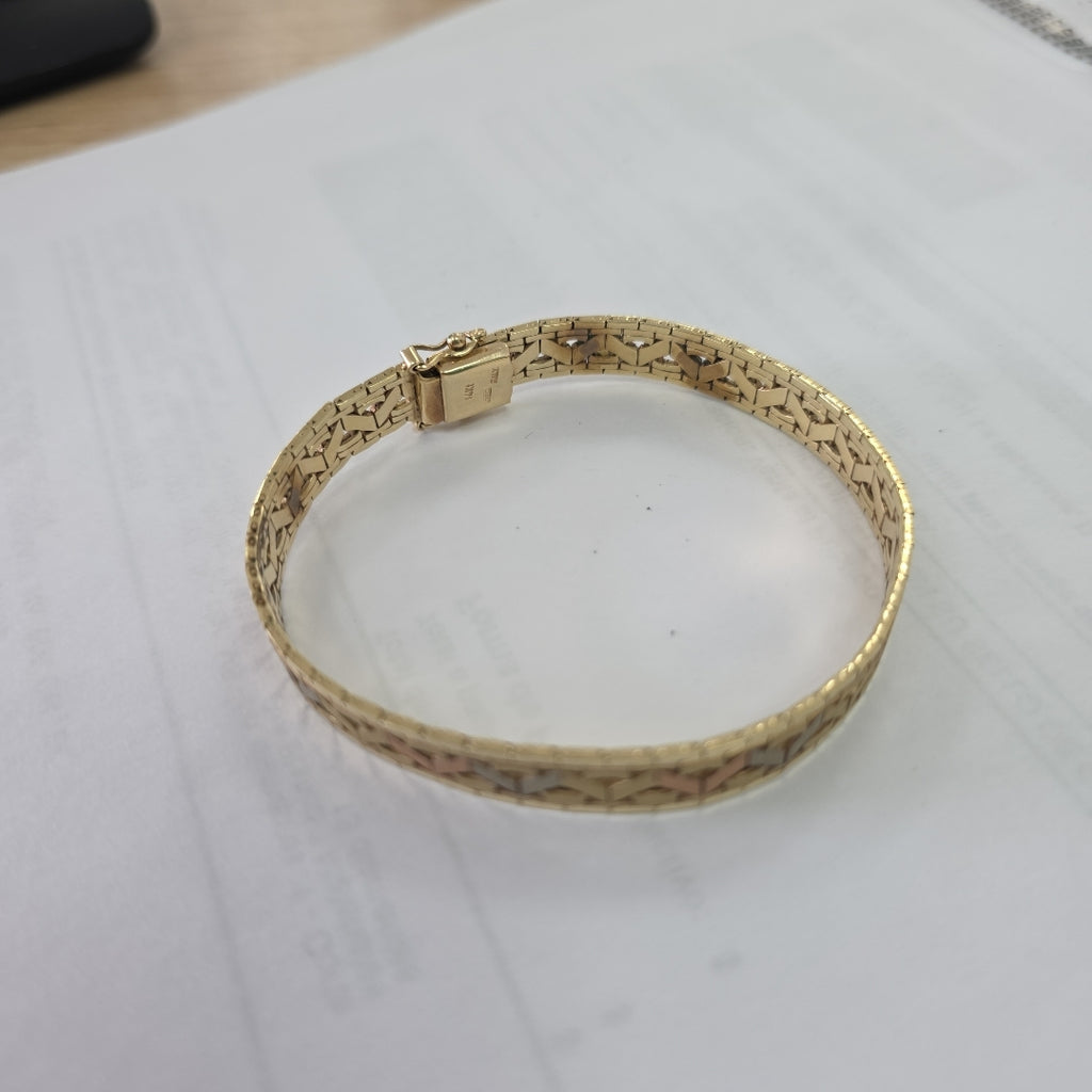 PULSERA ORO 14 K 19.3 GRMS (SEMINUEVO)